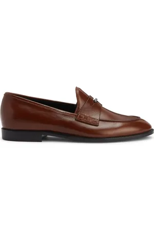 Giuseppe Zanotti Archiel penny-slot leather loafers