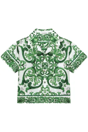 Dolce & Gabbana Majolica silk shirt