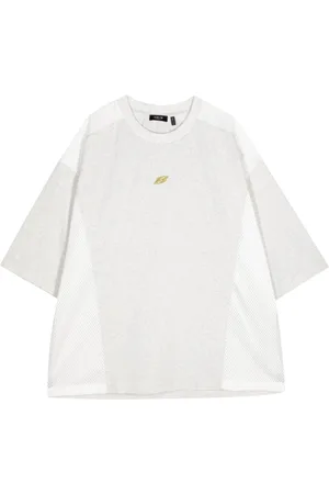 FIVE CM Panelled cotton T-shirt