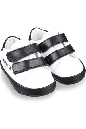 Balmain Logo-print touch-strap sneakers