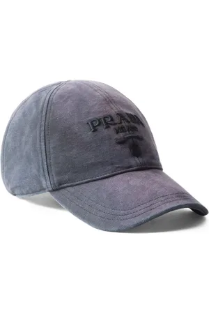 Prada Logo embroidered baseball hat