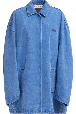 Marni Logo-appliqu?? denim jacket