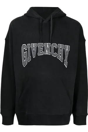 Givenchy Logo appliqué drawstring hoodie