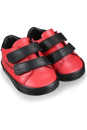 Balmain Logo-print touch-strap sneakers