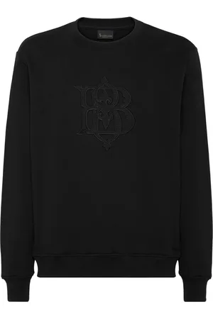 BILLIONAIRE Logo-appliqué cotton sweatshirt