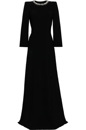 Jenny Packham Mars crepe gown