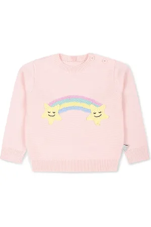 Stella McCartney Appliqu??-detail knitted jumper
