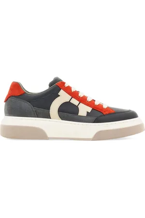 Salvatore Ferragamo Gancini leather sneakers