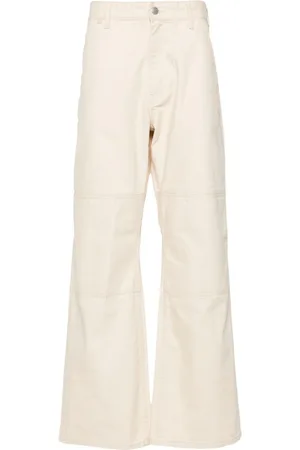 Acne Studios Patch canvas straight trousers