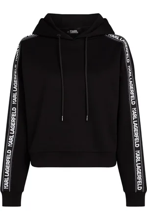 Karl Lagerfeld Logo-tape hoodie