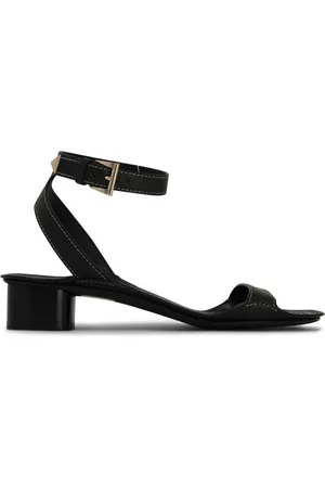 Prada 35mm triangle-logo leather sandals
