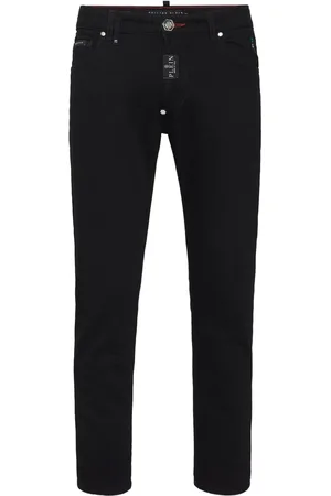 Philipp Plein Logo-plaque skinny-cut jeans