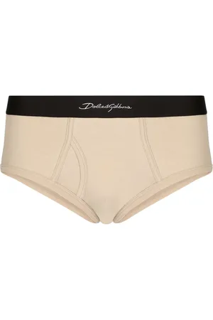 Dolce & Gabbana Logo-waistband low-rise briefs