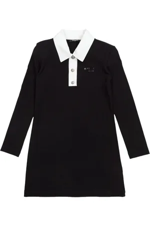 Balmain Logo-print shirt dress