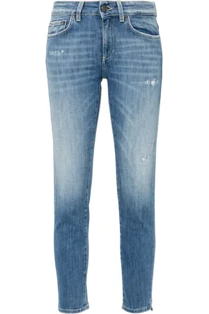 Dondup Cropped slim-fit jeans