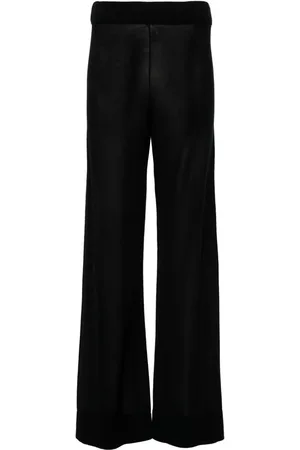 Totême Fine-knit straight trousers