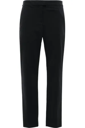 HUGO BOSS Pressed-crease slim-fit trousers