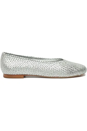 Sarah Chofakian William leather ballerina shoes