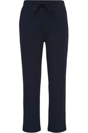 BRIONI Stretch cotton tapered leg joggers