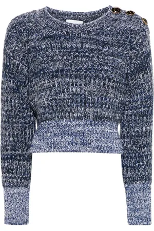 Erdem Mélange-effect wool jumper