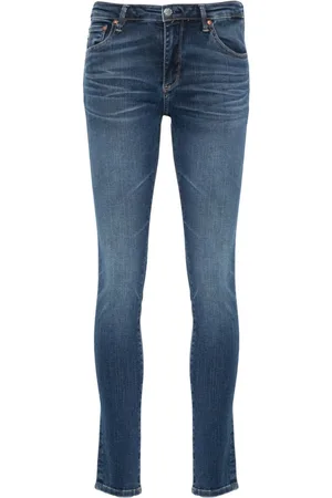 AG Jeans Low-rise skinny jeans