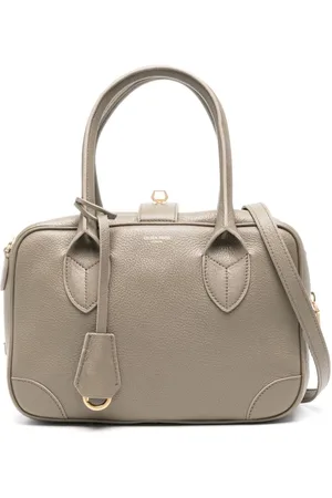 Golden Goose Zipped leather tote bag