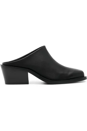 SENSO Kim 60mm square-toe leather mules