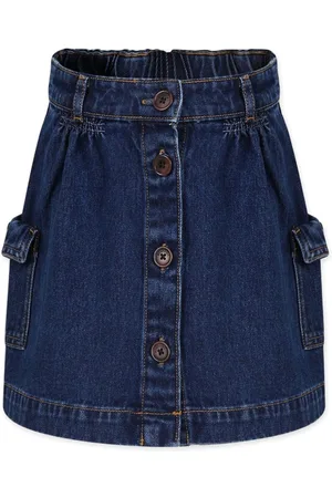 BONPOINT A-line denim miniskirt