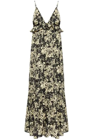 Ganni Floral-print maxi dress