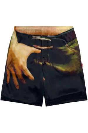Diesel X ToFF all-over painting shorts