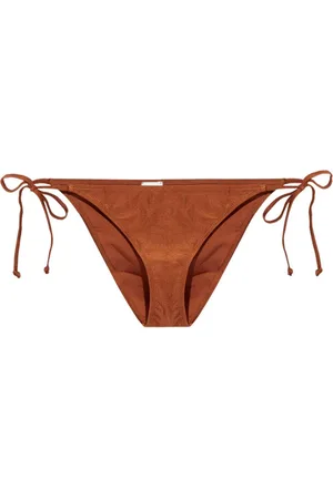 Ganni Side-tie bikini bottoms