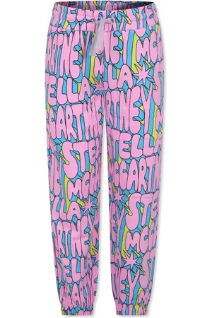 Stella McCartney Logo-print organic cotton track pants