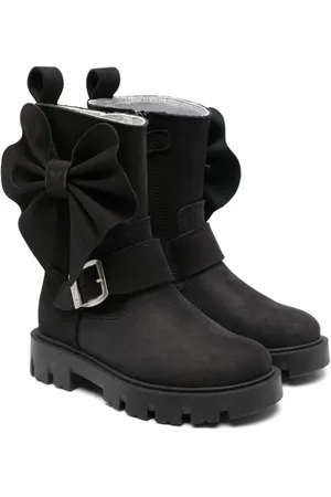 MONNALISA Bow-detailed ankle boots