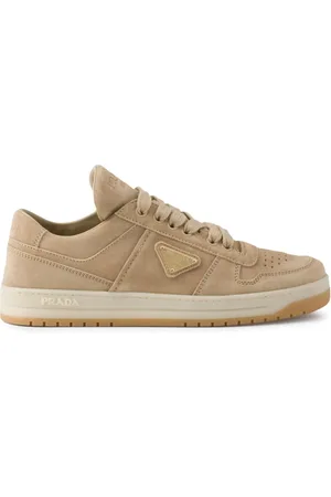 Prada Downtown suede sneakers