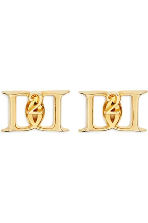Dsquared2 Logo-plaque stud earrings
