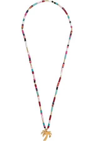 Palm Angels Palm bead-embellished necklace