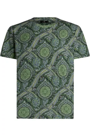 Etro Paisley-print cotton T-shirt