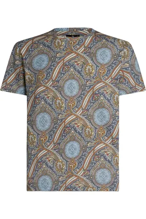 Etro Paisley-print cotton T-shirt