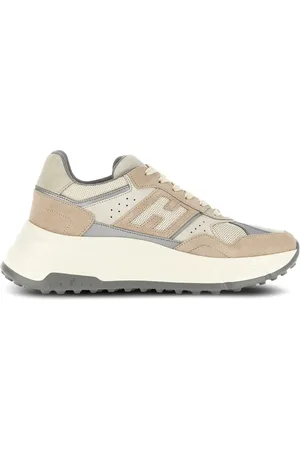 Hogan Panelled suede sneakers