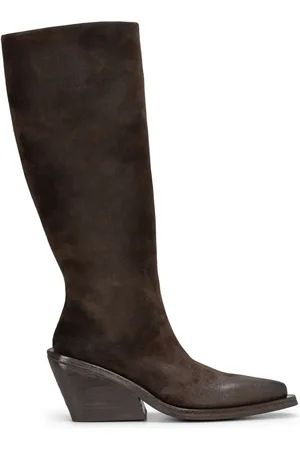 MARSÈLL 65mm knee-high pointed-toe boots