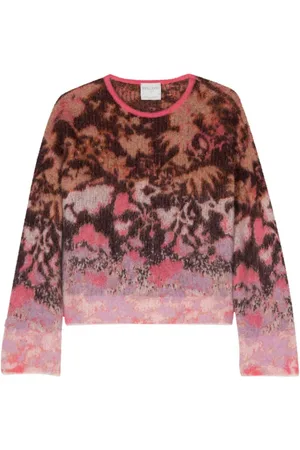 FORTE FORTE Crew-neck jacquard jumper