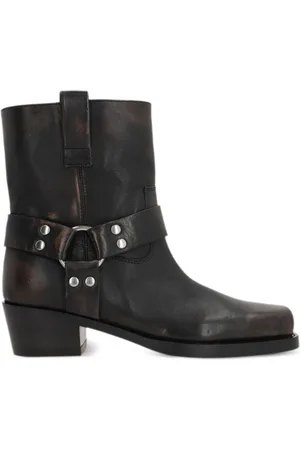 PARIS TEXAS Roxy 45mm leather ankle boots
