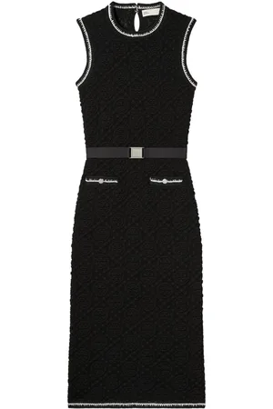 Tory Burch Pointelle-knit tank dress
