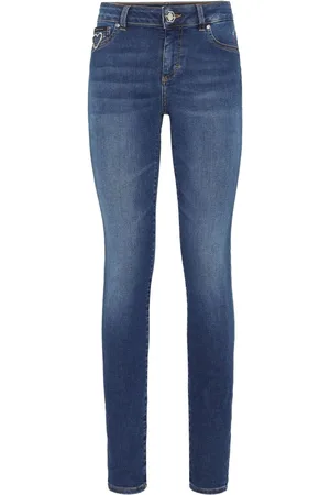 Philipp Plein Logo-appliqué skinny jeans