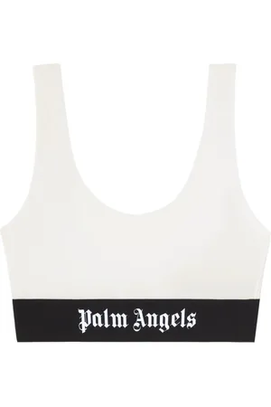 Palm Angels Logo-underband two-tone bra