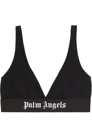 Palm Angels Logo-band triangle bra