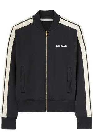 Palm Angels Logo-print track bomber jacket