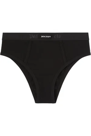 Palm Angels Logo-waistband high-waist briefs