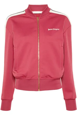 Palm Angels Logo-embroidered bomber jacket