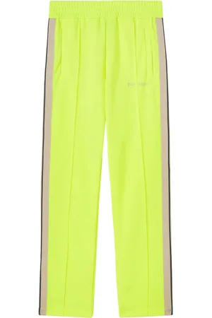 Palm Angels Logo-embroidered straight-leg track pants
